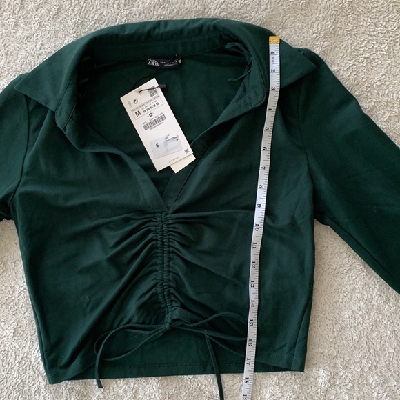 Zara | Ruched Top - Picture 6 of 8